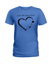 Load image into Gallery viewer, Just An Iowa Girl Ladies Tee