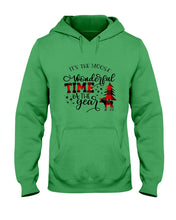 Load image into Gallery viewer, Funny Moose Wonderful Time Christmas Gift For Family Hoodie