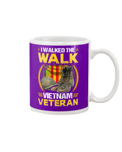 Load image into Gallery viewer, Walked The Walk Vietnam Veteran T-Shirt Mug