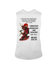 Load image into Gallery viewer, Samurai Consistent Persistent Resilient Quote T-Shirt Unisex Long Sleeve