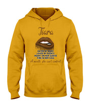 Load image into Gallery viewer, Tiara A Mouth She Can't Control Quote Name T-Shirt Hoodie