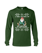 Load image into Gallery viewer, I Make Kottbullar Disappear Black T-Shirt Unisex Long Sleeve