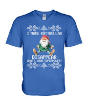 Load image into Gallery viewer, I Make Kottbullar Disappear Black T-Shirt Guys V-Neck