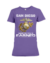 Load image into Gallery viewer, San Diego Gift For Your Friend T-Shirt Ladies Tee