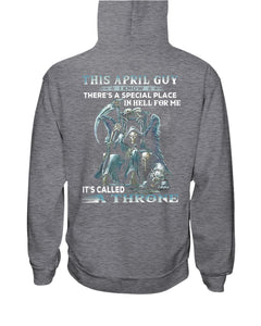 Throne April Guy Special Space Horoscope T-Shirt Hoodie