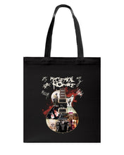 Load image into Gallery viewer, My Chemical Romance Classic Guitar Gift For Guitarist Basketweave Tote Bag