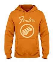 Load image into Gallery viewer, Guitar Lovers Fender Black T-Shirt Hoodie