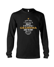 Load image into Gallery viewer, Finnish Crazy Grandma Gift For Grandma Family Unisex Long Sleeve