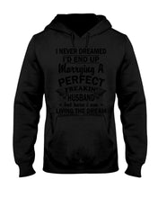 Load image into Gallery viewer, I Marry A Freaking Awesome Husband Gift For Wife T-Shirt Hoodie