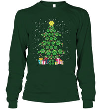 Load image into Gallery viewer, Cute Dog Paws Christmas Tree Shirt Unisex Long Sleeve