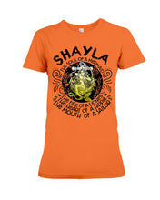Load image into Gallery viewer, Shayla The Sould Of A Mermaid Horoscope T-Shirt Ladies Tee
