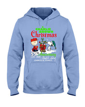 Load image into Gallery viewer, 55Th Anniversary A Charlie Brown Christmas Black T-Shirt Hoodie