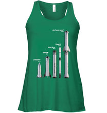 Load image into Gallery viewer, Into The Space Gift For Fans Black T-Shirt Ladies Flowy Tank