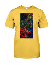 Load image into Gallery viewer, Hummingbird Cosmic Light Color Black T-Shirt Guys Tee