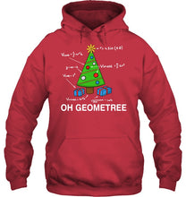 Load image into Gallery viewer, Funny Math Geometry Christmas Tree Gift Shirt Hoodie