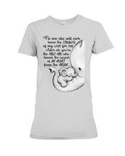 Load image into Gallery viewer, Elephant Cute Gift For Family Tee Ladies Tee