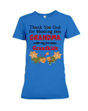 Load image into Gallery viewer, Blessing My Grandma Christmas Gift For Family Ladies Tee