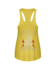 Load image into Gallery viewer, Lived By A Code Back Side T-Shirt Ladies Flowy Tank