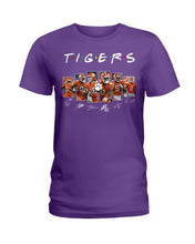 Load image into Gallery viewer, Clemson Tigers Ncaa Friends Font T-Shirt For Fans Ladies Tee