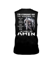 Load image into Gallery viewer, February Guy Birthday Gift For Christian Amen Unisex Long Sleeve