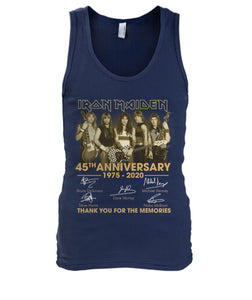 45Th Anniversary Iron Maiden 1975-2020 T-Shirt Unisex Tank Top