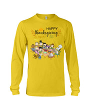 Load image into Gallery viewer, Snoopy Happy Thanksgiving T-Shirt Unisex Long Sleeve