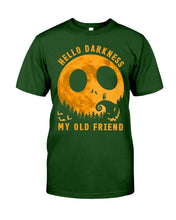 Load image into Gallery viewer, Darkness My Old Friend Halloween T-Shirt Guys Tee