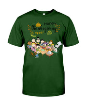 Load image into Gallery viewer, Snoopy Happy Thanksgiving T-Shirt Guys Tee