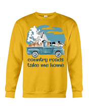 Load image into Gallery viewer, Country Road Golden Retriever Sweatshirt