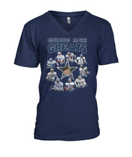 Load image into Gallery viewer, Dallas Cowboys Greats Gift For Fan T-Shirt Guys V-Neck
