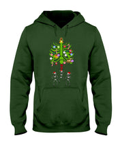 Load image into Gallery viewer, Merry Christmas Funny Dancing Skeleton Hoodie