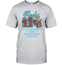 Load image into Gallery viewer, Gift For Book Lovers Funny Quote T-Shirt Guys Tee