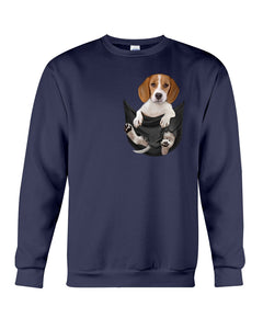 Beagle In The Pocket Funny T-Shirt Sweatshirt