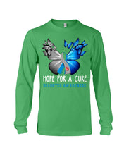Load image into Gallery viewer, Hope For Cure Diabetes Awareness Unisex Long Sleeve