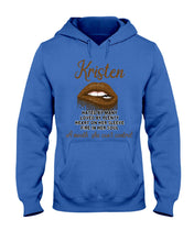 Load image into Gallery viewer, Kristen A Mouth She Can&#39;t Control Quote Name T-Shirt Hoodie