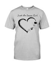 Load image into Gallery viewer, Just An Iowa Girl Guys Tee