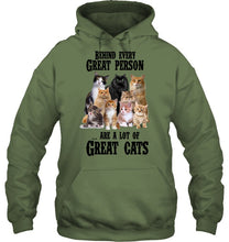 Load image into Gallery viewer, A Lot Of Great Cat  Shirt For Cat Lovers Hoodie