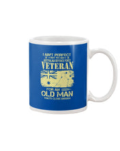 Load image into Gallery viewer, Veteran Australian Defence Force Gift For Grandpa Family Tee Mug