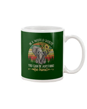 Load image into Gallery viewer, Elephant Be Kind Trending Quote Vintage T-Shirt Mug