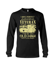 Load image into Gallery viewer, Veteran Australian Defence Force Gift For Grandpa Family Tee Unisex Long Sleeve