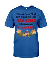 Load image into Gallery viewer, Blessing My Grandma Christmas Gift For Family Guys Tee