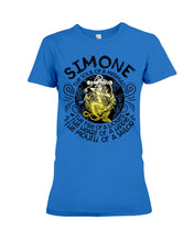 Load image into Gallery viewer, Simone The Sould Of A Mermaid Horoscope T-Shirt Ladies Tee