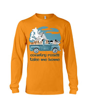 Load image into Gallery viewer, Country Road Golden Retriever Unisex Long Sleeve
