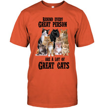 Load image into Gallery viewer, A Lot Of Great Cat  Shirt For Cat Lovers Guys Tee