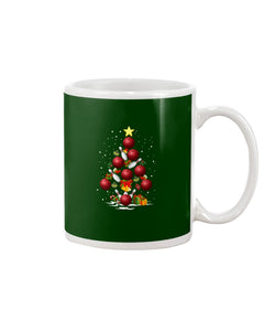 Bowling   Bowling Christmas Tree Christmas T-Shirt Mug