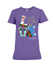 Load image into Gallery viewer, Love Turtle Gigilife Christmas Gift For Turtle Lovers Custom Design Tee Ladies Tee