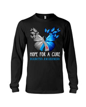 Load image into Gallery viewer, Hope For Cure Diabetes Awareness Unisex Long Sleeve