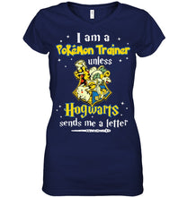 Load image into Gallery viewer, Pokemon Trainer Harry Potter Fans T-Shirt Ladies V-Neck