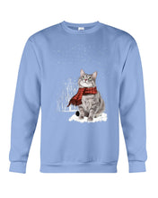 Load image into Gallery viewer, Cute Cat Christmas Gift For Cat Lovers Custom T-Shirt Sweatshirt