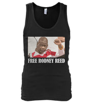 Load image into Gallery viewer, Free Rodney Reed Raise Your Voice 2 Unisex Tank Top